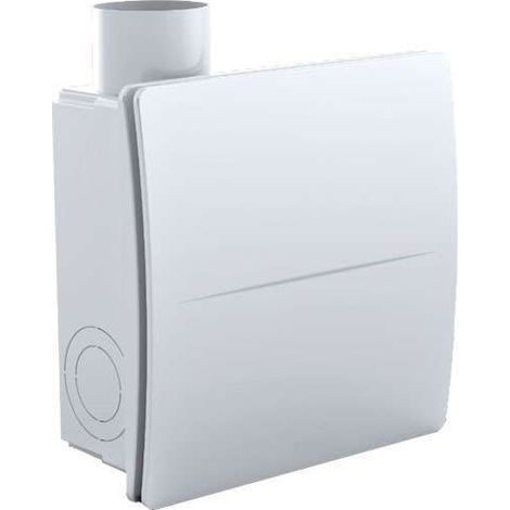 Ventilateur d'extraction centrifuge intégré EXTVECIST – Débit d'air élevé – Moteur à induction silencieux – Pour espaces confinés – Econoprime