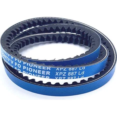 Courroie trapézoidale crantée Contitech Conti V FO PIONEER XPZ887 Ld
