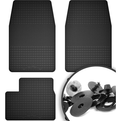 Tappetini in gomma + fermi per: Daihatsu Feroza F300 / F310 fuoristrada (1989-1998) (1/5)