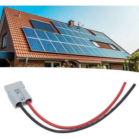 (Connexion solaire 50 A 600 V, câble d'extension de 2,5 mm² pour connecteur rapide de batterie UPS) (1/5)