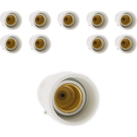 Lot de 10 adaptateurs douille B22/E14 - Zenitech