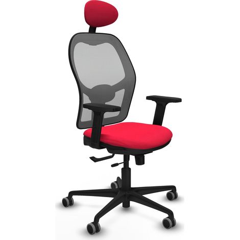 Sedia da ufficio piqueras y crespo Jorquera nero ergonomica confortevole (1/2)
