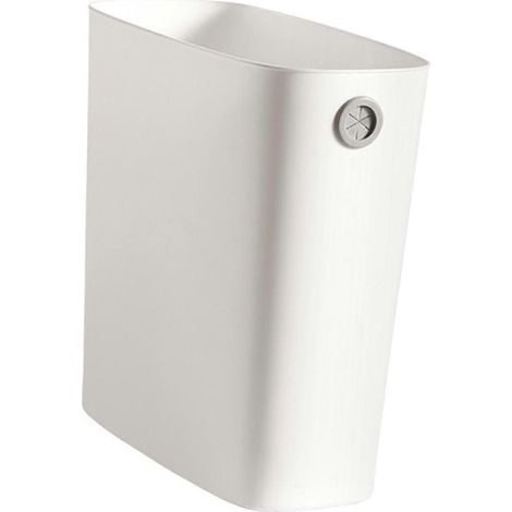 Corbeille à papier étroite en plastique grande capacité pour salle de bain, chambre, cuisine, bureau à domicile (1/4)