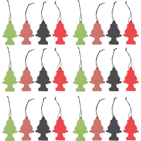 Tablettes Parfumées Suspendues pour Rétroviseur Voiture Arbre à Odeur Décor Aromathérapie Désodorisant Automobile (1/5)