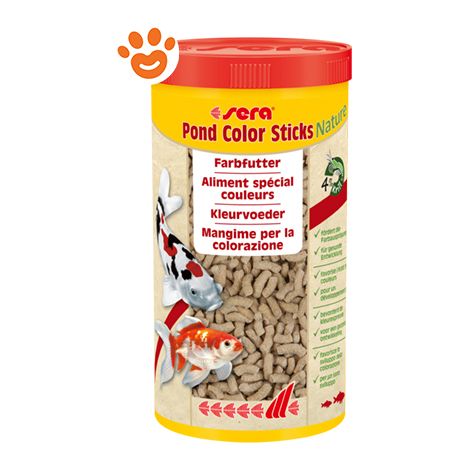 Sera Mangime in Sticks, Pond Color Sticks - 10 L (1/2)