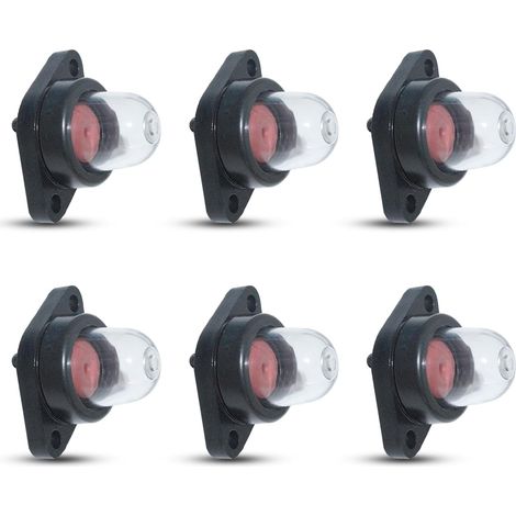 530071835 Pompe Amorcage, 6 Pièces Ampoule D'amorçage du Carburateur Bulle d'Huile Accessoires pour WT119 WT265 Poulan Tronconneuse Debroussailleuse (1/5)