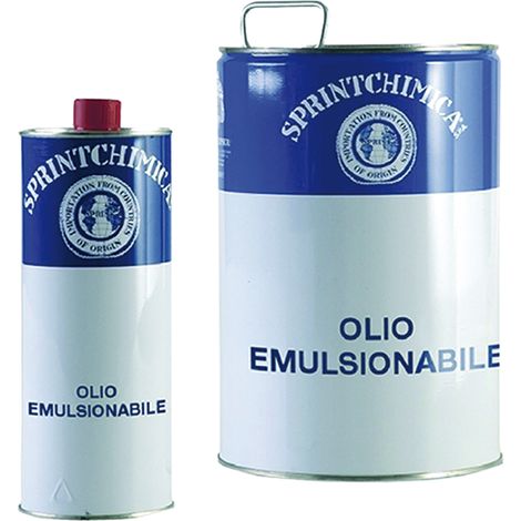 OLIO EMULSIONABILE Lt. 1- 12 pezzi - SPRINTCHIMICA