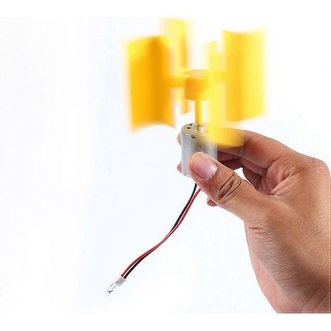 Kit de bricolage pour petites éoliennes verticales avec générateur éolien
