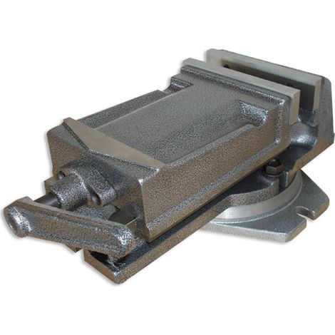 Morsa a macchina SOGI Y166/160 160x52 mm con tavola girevole per fresatrici - apertura 120 mm (1/4)