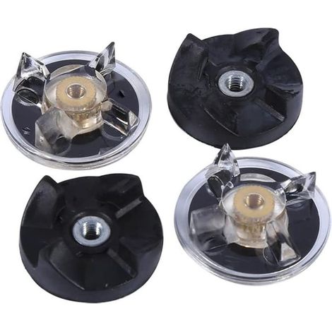 2 Bases D'engrenage En Plastique 2 Engrenages Inversés En Caoutchouc Pièce De Rechange Pour Pièces De Mélangeur De Machine De Presseagrumes 250 W (1/5)