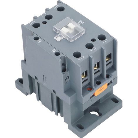 Contacteur 50 A CA, boîtier en polycarbonate, haute conductivité, connexion stable, contacteur moteur 1NO 1NC 220 V CA (1/5)
