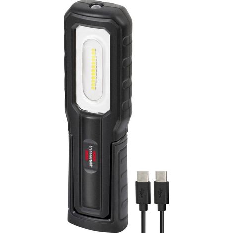 Brennenstuhl HL 701 A lampada portatile ricaricabile nera (1/5)