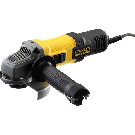 Meuleuse d'angle 850W 115mm 12000 trs/mn Système Anti-Redémarrage Revêtement Grip Poignée Latérale 3 Positions Sans Malette de transport Robuste et Ergonomique FMEG210-QS (1/5)