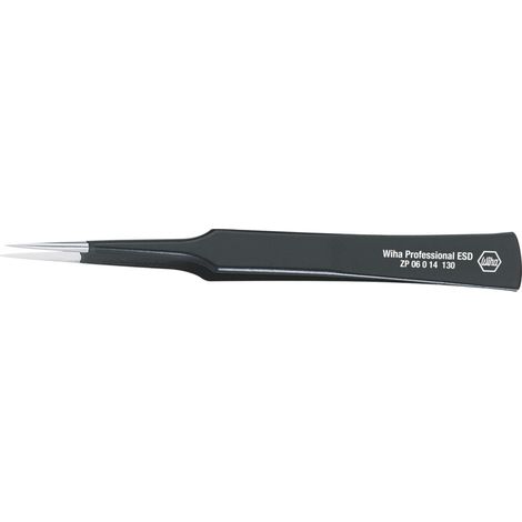 Wiha Präzisionspinzette Professional ESD Typ GG 130 mm (32347)
