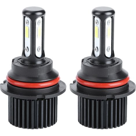 Phare avant LED 120W 6000K 3000LM étanche 360° antipoussière 9004/HB1 (1/5)