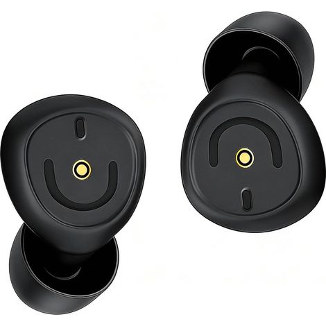 Bouchon D'oreille pour Dormir, 45 dB Bouchons d’Oreilles Noise Cancelling– Bouchons Réutilisables Réduisant en Silicone, Protection Auditive Sommeil Pour Voyage, Nuit, Concerts, Avion (Noir) (1/5)
