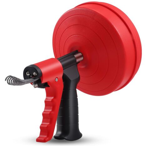 RHG Tuyaux en Spirale, DéBoucheur D'éGouts , Spirale de Drainage Professionnelle pour le Nettoyage des Tuyaux de Cuisine/Salle De Bain/éVier/Baignoire(10M) (1/5)