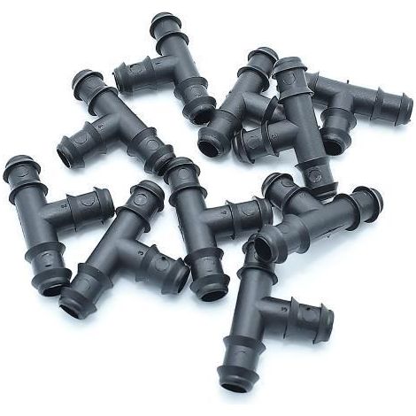 Cannelés-Tees - Nicht spezifiziert - 16x16 - 10er-Packung - PEHD - Für Gartenbewässerung