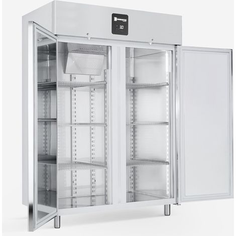 Armoire Réfrigérée Négative 1380L Inox R452A -20°C Dégivrage Auto Contrôle Tactile - Samaref