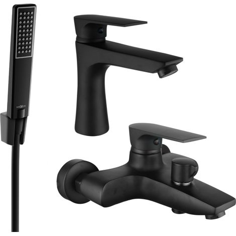 Mexen Axel R72 set da bagno, nero - 73803R72-70 (1/4)