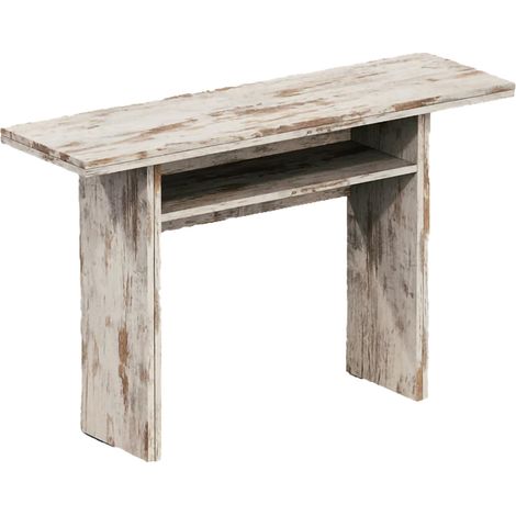 Dmora Tavolo allungabile Lavanda, Tavolo da pranzo con apertura a libro, Consolle multiuso allungabile, 100% Made in Italy, Cm 120x70h75, Vintage, con imballo rinforzato