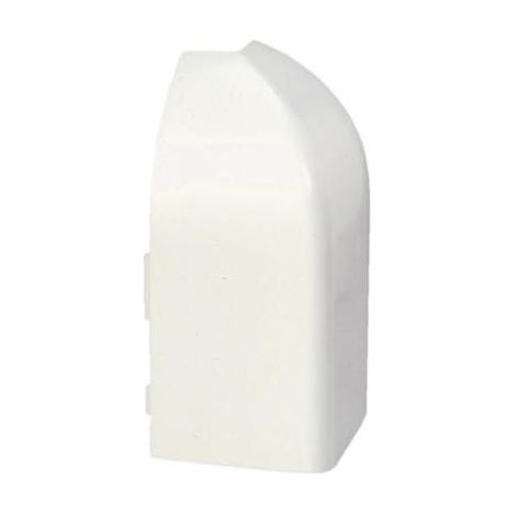 SISTEMA SU BATTISCOPA ANGOLO ESTERNO 75082 BIANCO