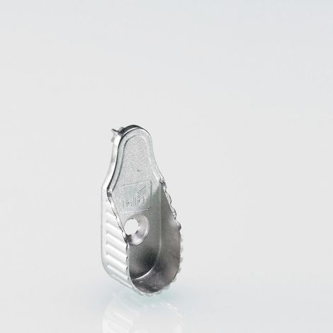 Hettich Schrankrohr-Lager SL 323, 70666 für Kleiderstange 30x15mm vernickelt (1/3)