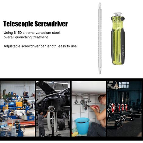 Teleskopschraubendreher, Senkschraubendreher, Doppelschraubendreher, Werkzeuge für die Hardwarereparatur (1/5)