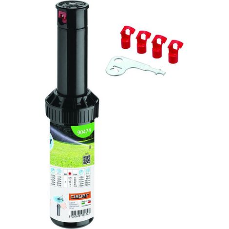 Irrigatore Pop-Up Dinamico Base Filettata 1/2 Alzo Cm.10 90474 - 6 Pz