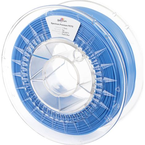Spectrum Filaments 80061 PET-G Premium Filamento per stampante 3D PETG resistente ai prodotti chimici, resistente agli