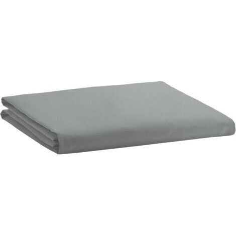 Drap-housse en microfibre Gris clair 150 x 200 x 30 cmdengyank