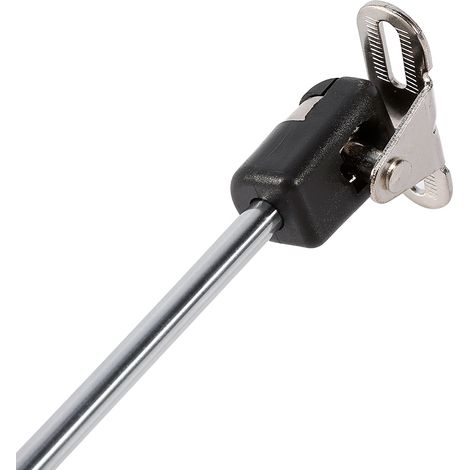 Lot 2 Charnières Amortisseur Pneumatique Pour Armoire Cuisine Ressort Gaz Vérin Hydraulique Noir (1/3)