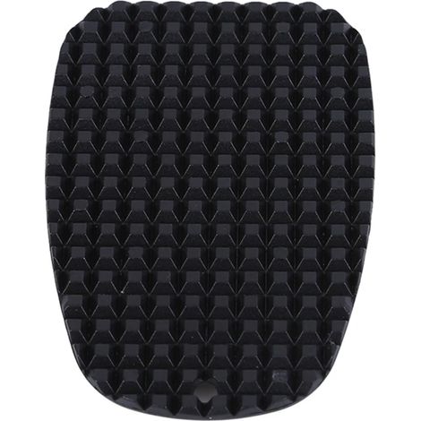 (Noir) Tapis d'extension de béquille de moto, rehausseur de béquille latérale, support de pied antidérapant, accessoires moto maxpower (1/4)