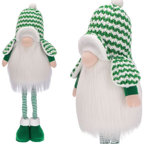 Gnomo di Natale luminoso telescopico da 87 cm decorazione JUMIhome (1/5)