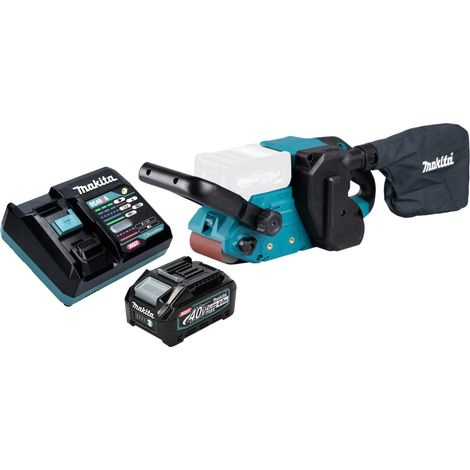 Makita BS 001 GM101 Ponceuse à bande sans fil 40 V max. 76 x 533 mm Brushless + 1x batterie 4,0 Ah + chargeur (1/5)