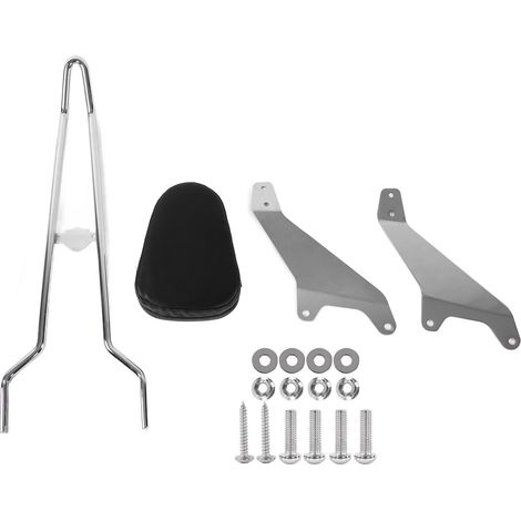 Soutien lombaire passager arrière amovible en acier allié, remplacement pour Star Bolt XV950 XVS950 2014-2019, dossier détachable robuste (1/5)