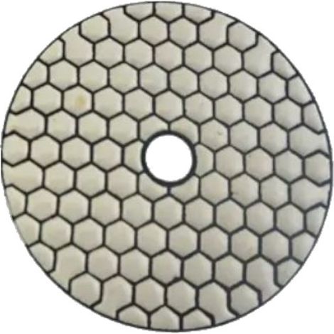 Trade-Shop Ø100mm Trocken Diamant Schleifscheibe / Polierscheibe / Polierpad M14 800 für Naturstein, Beton, Granit, Fliesen, Keramik, Marmor (1/2)