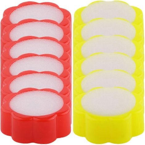 Lot de 12 éponges humides pour les doigts, machines à compter les mains, éponges humidifiant les doigts (1/3)