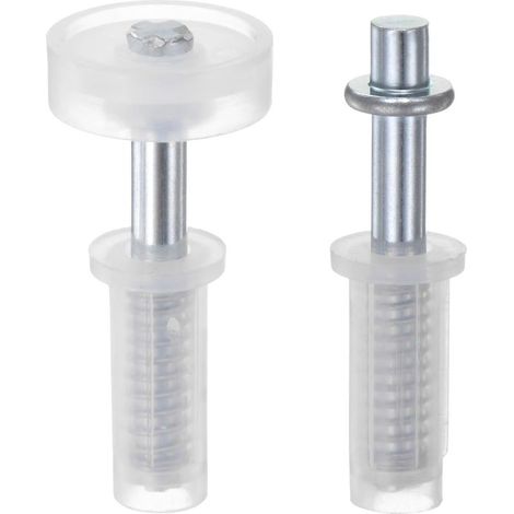 Kit de quincaillerie pour porte pliante comprenant un pivot supérieur et une roue de guidage pour porte de placard pliante en accordéon, porte de grange