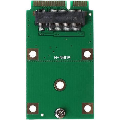 Adapterkarte für M.2 NGFF SSD zu mSATA SSD (interne Komponente für Computer und Laptops)