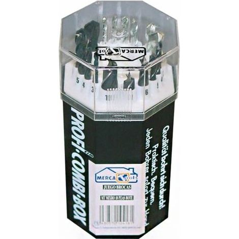 JUEGO BROCAS GLOBAL MIXTO 18 PCS 16038009