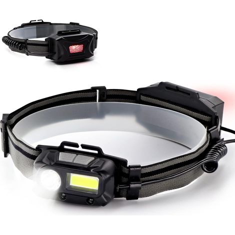 LED-Angelscheinwerfer, starkes Licht, COB-Induktions-Nachtlicht, Typ C, Outdoor-Notfall-Camping-Fahrlicht