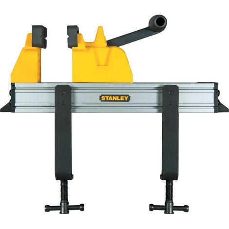 Stanley Quick Vice 0-83-179 - 110mm Jaw, 160kg Clamping, Steel Bench Vice
