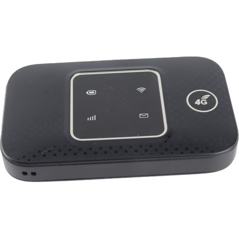 Point d'accès Wi-Fi mobile 4G LTE avec emplacement pour carte SIM, 150 Mbps, compatible avec 10 appareils, batterie 3000 mAh, routeur Wi-Fi de voyage, modem Wi-Fi USB (1/5)