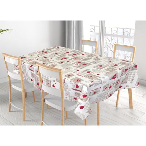 Tovaglia Per Salotto Cucina Tavolo 100% Cotone Made In Italy San Candido, misura140x140coloreSan Candido (1/5)