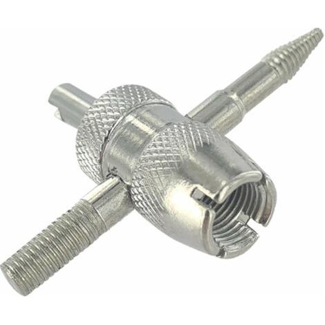 Démonte-Obus 4 en 1 Valve Schrader – Taraud, Rodoir, Siège