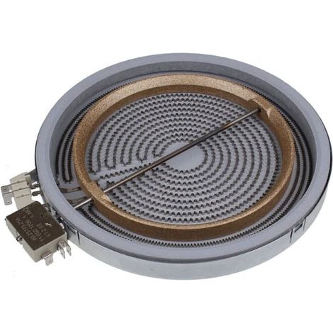 Double foyer radiant 2400-1500w  00494747 00299357 - table vitroceramique neff