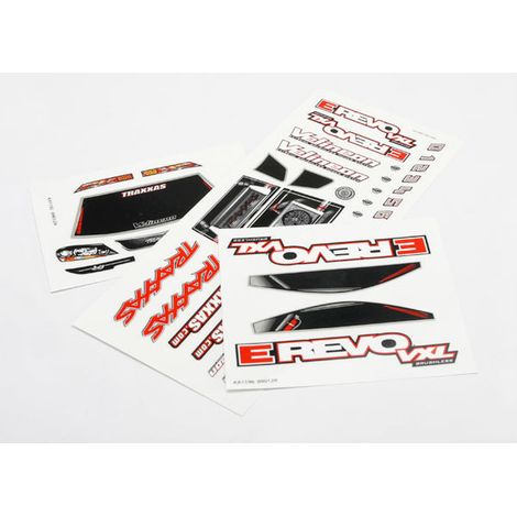 Decal sheets 1-16 E-Revo VXL