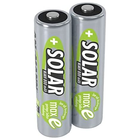 ANSMANN Solar - Batterie 2 x AA-Typ - NiMH - (wiederaufladbar) - 800 mAh (1/5)
