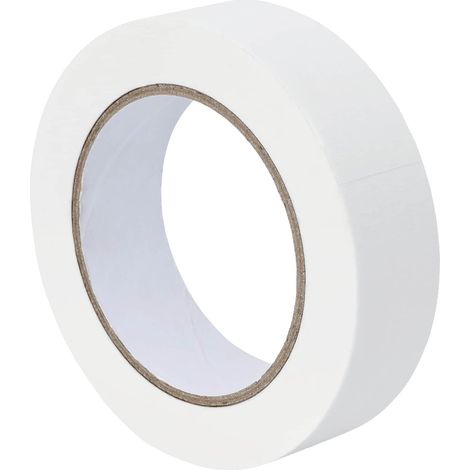 Rubans de masquage pour peintre 12 pcs Blanc 30mm x 50m Papier (1/5)